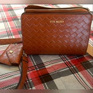 NWT Steve Madden Purse w/ Card Holder